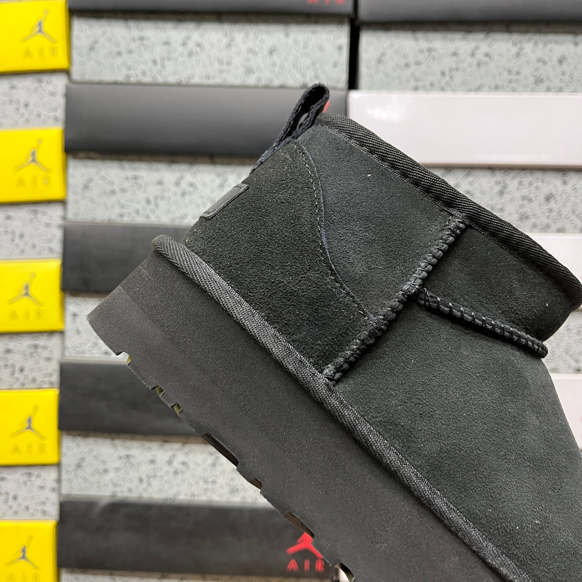UGG Ultra Mini Platform Boots – Black