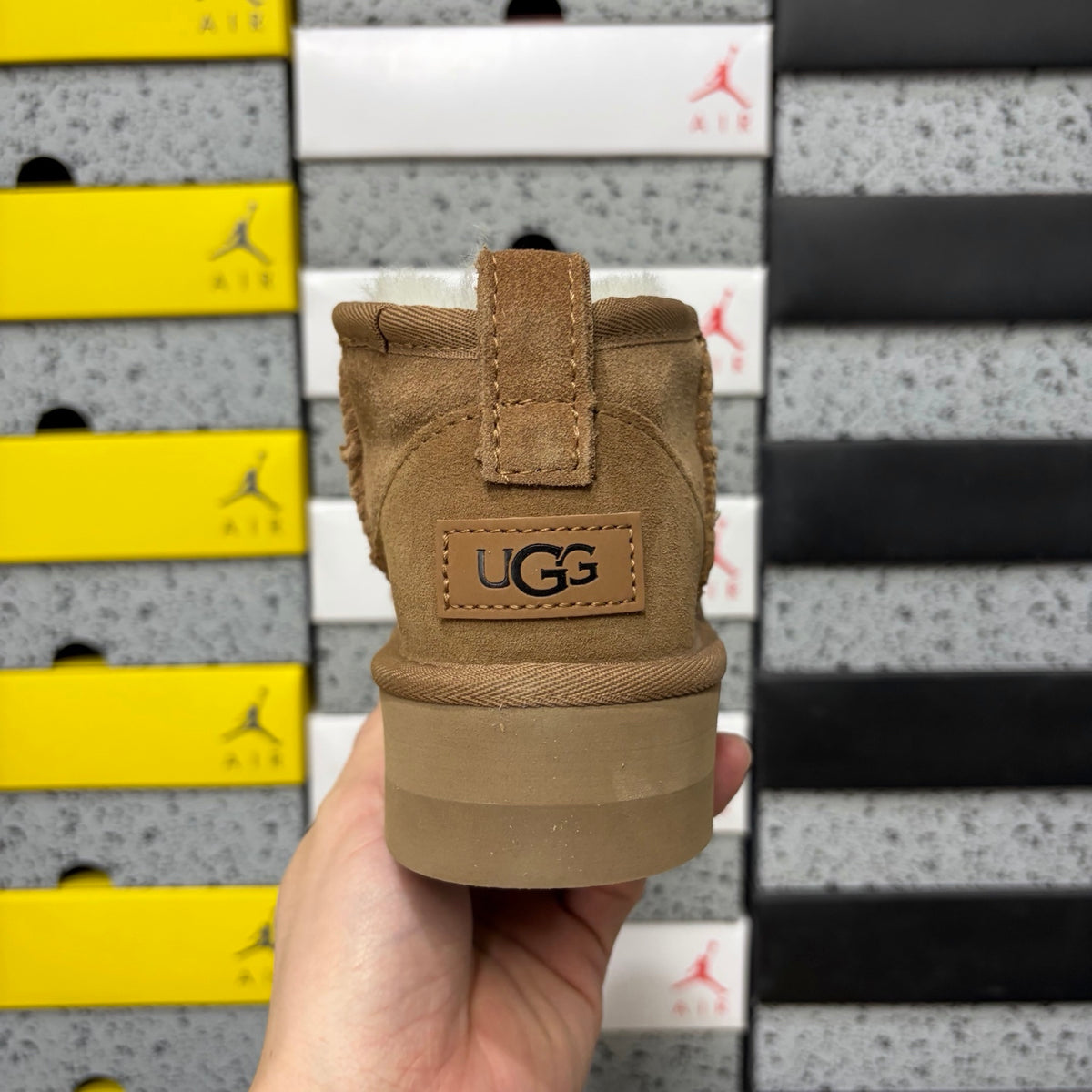 UGG Ultra Mini Platform Boots – Chestnut, 3 cm