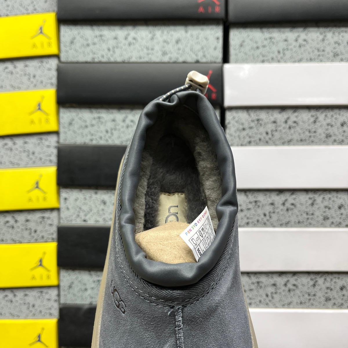 UGG Chunky Slip-On Shoes – Asphalt Grey & Taupe
