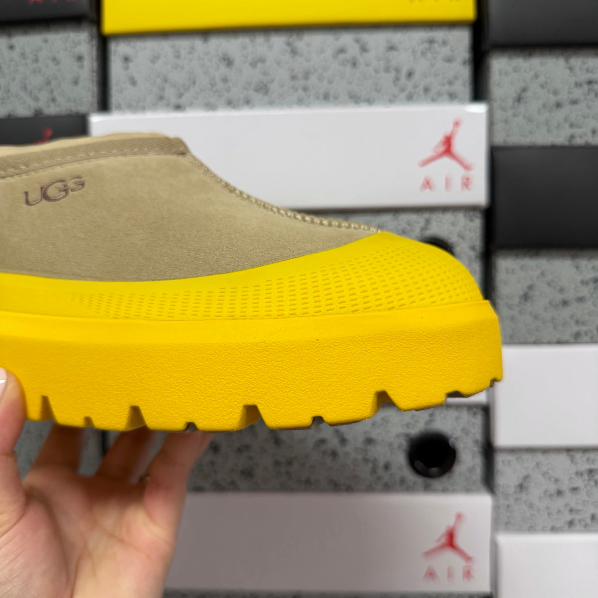 UGG Chunky-Sole Slip-On Shoes – Yellow | 4096