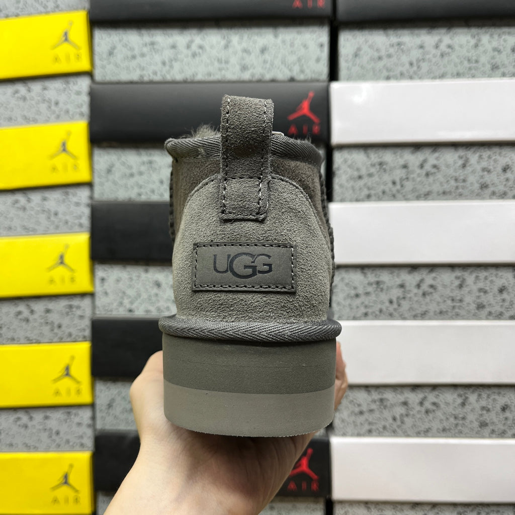 UGG Ultra Mini Platform Boots – Grey