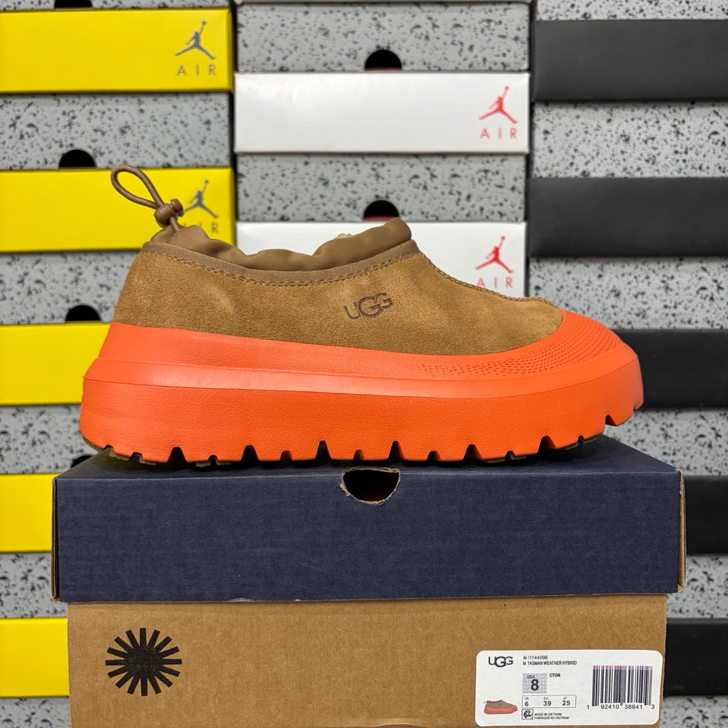 UGG Chunky-Sole Slip-On Shoes – Chestnut & Orange | 4096