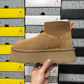 UGG Platform Ankle Boots – Brown | 8170