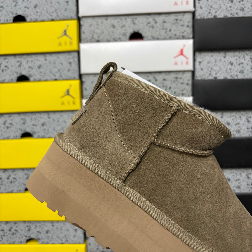 UGG Ultra Mini Platform Boots – Antelope Brown, 5 cm