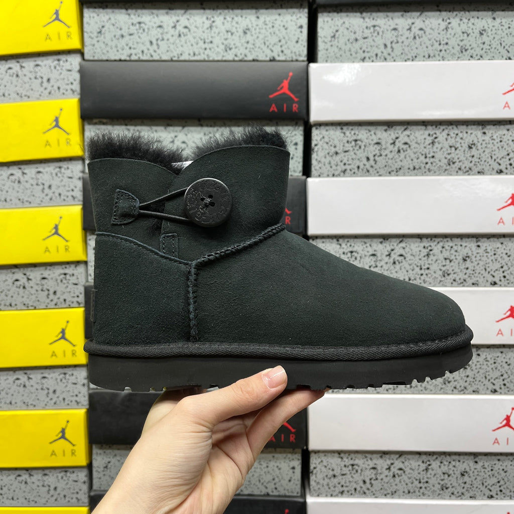 UGG Mini Bailey Button II Boots – Black