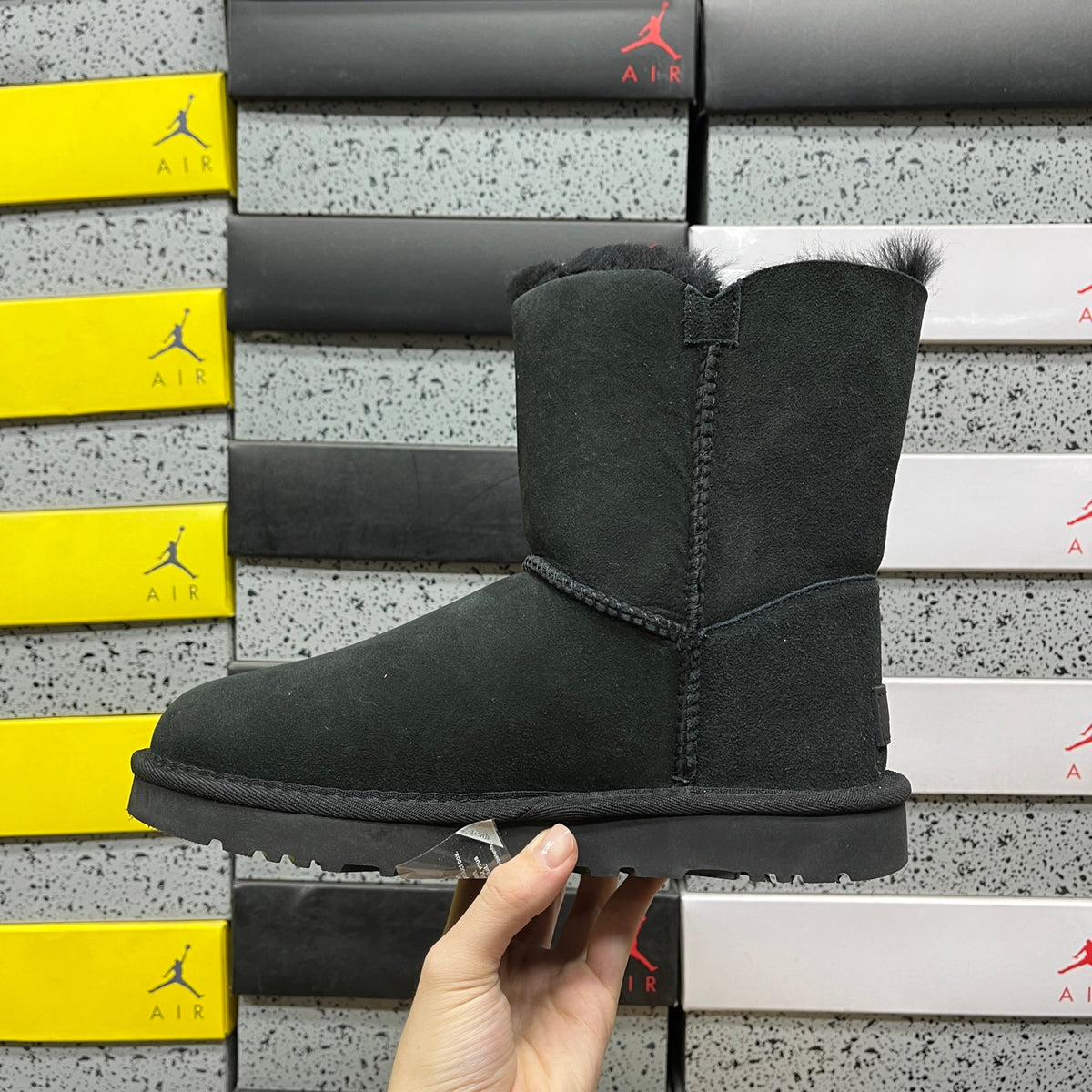 UGG Bailey Button II Boots – Black