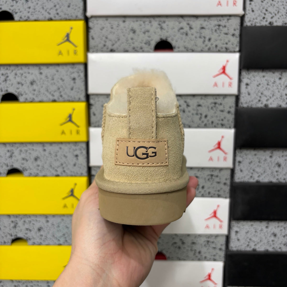 UGG Low-Profile Mini Ankle Boots – Sand | W1173891