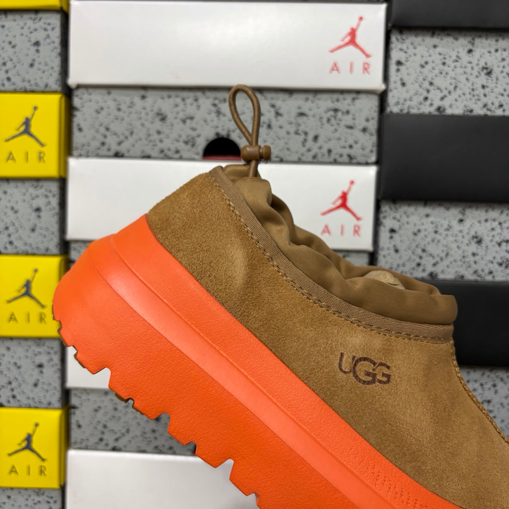 UGG Chunky-Sole Slip-On Shoes – Chestnut & Orange | 4096