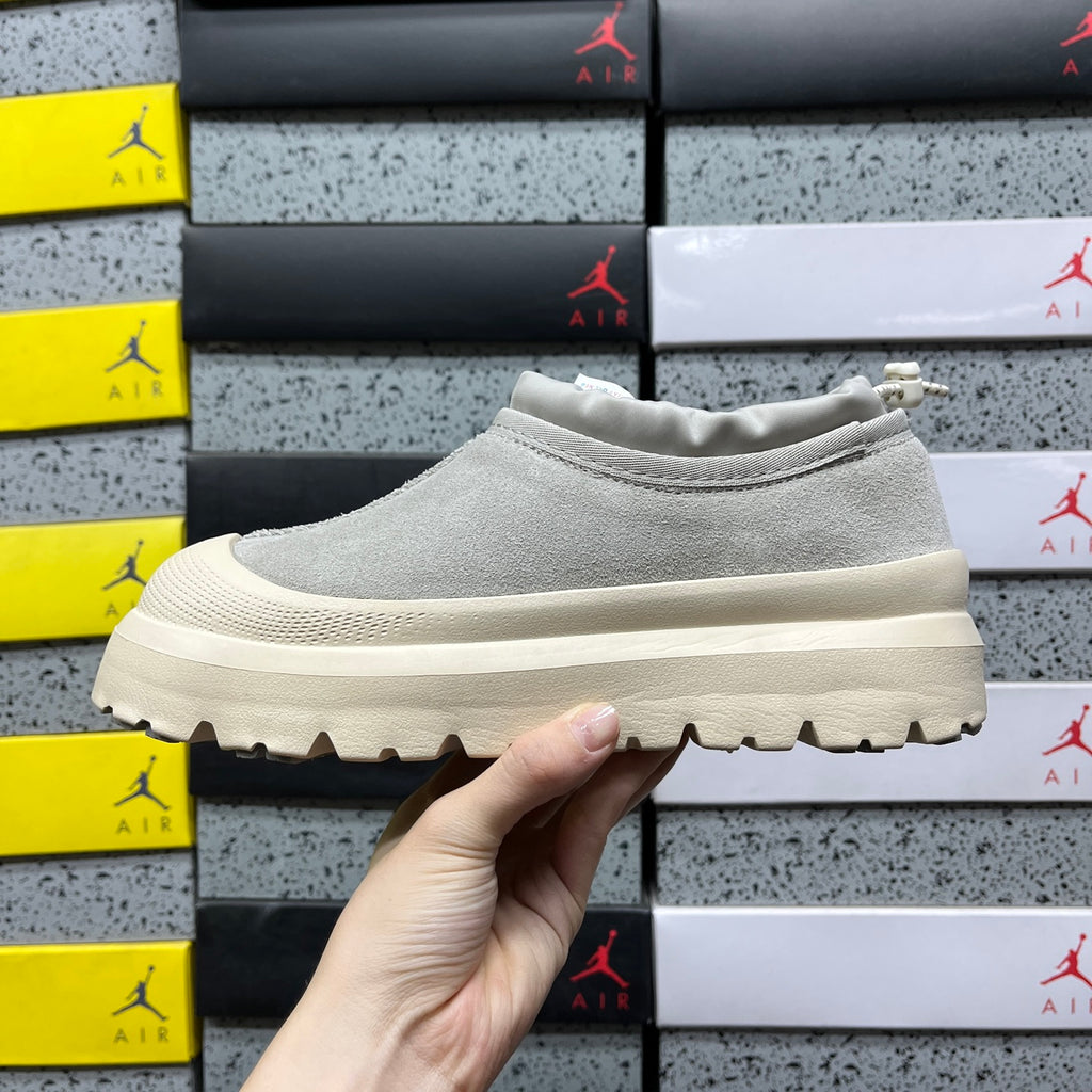 UGG Slip-On Platform Shoes – Mist Gray & Cream