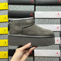UGG Ultra Mini Platform Boots – Grey