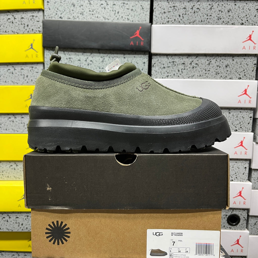 UGG Chunky Slip-On Shoes – Olive Green & Black